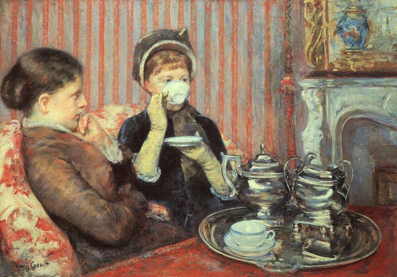 Mary Cassatt The Cup of Tea oil painting image
